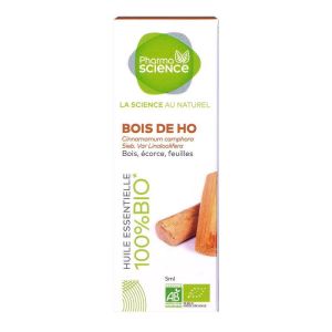 Huile essentielle de bois de Hô 5mL