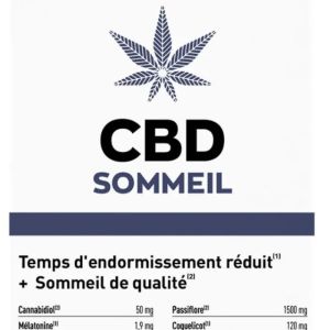 CBD Sommeil 30 comprimés Bicouches