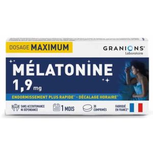 Melatonine 1,9Mg 30 comprimés