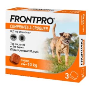 Frontpro Comprimés Antiparasitaire chien
