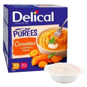 Purees Carotte/Pointe Crème 4x200g