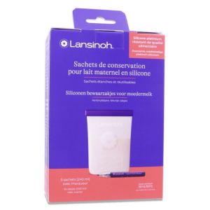 Sachets de conservation lavables - x5