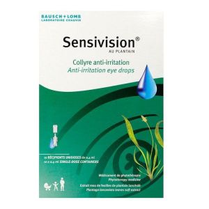Sensivision collyre 10 x 0,4ml