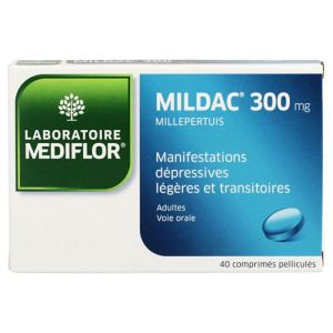 Mildac 300mg 40 comprimés pelliculés