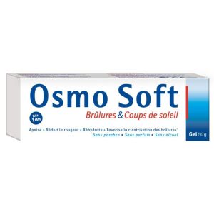 Osmo Soft gel 50g brûlures superficielles