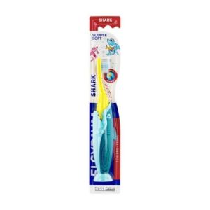 Kids Shark brosse à dents souple 2/6 ans