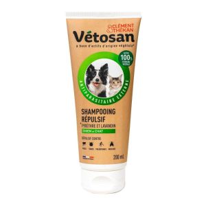 Vétosan shampooing répulsif chien & chat 200ml