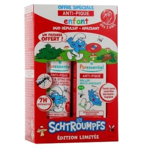 Kit Anti-Pique Enfant Spray Répulsif Apaisant + Roller Multi-Apaisant 75+5ml