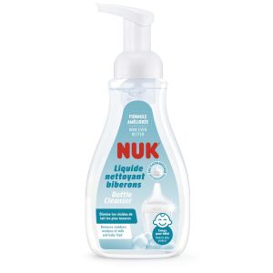 Liquide nettoyant spécial biberons 380ml avec flacon mousseur