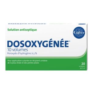 Dosoxygenee S 10 Volumes 20 flacons x 5.0 ml