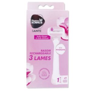 Rasoir rechargeable femme 3 lames