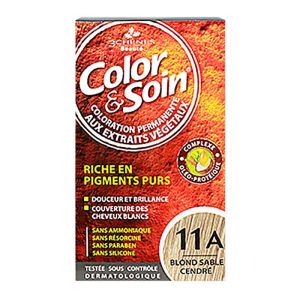 Color & Soin coloration permanente - 11A blond sable cendré