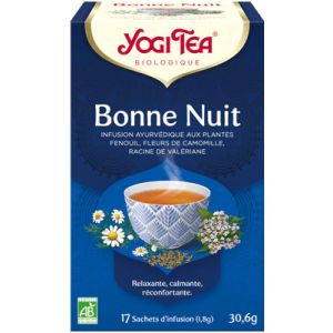 Bonne Nuit - Infusion Relaxante, Calmante, Réconfortante - 17 sachets