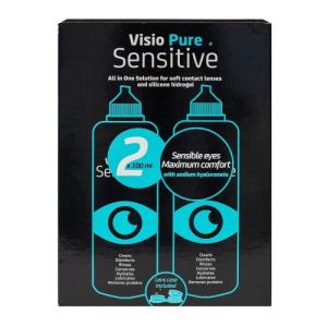 Sensitive solution lentilles 2x100ml