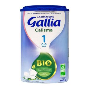 Calisma bio lait 1er âge 800g