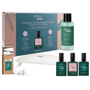 Coffret Le Premier Semi-Permanent Clean Green Flash Hortencia