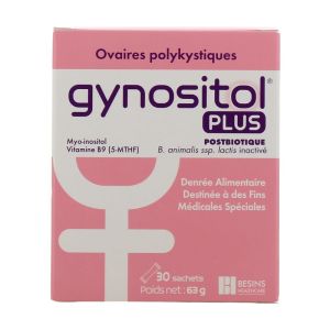 Gynositol Plus Postbiotique 30 sachets