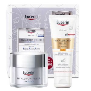 Hyaluron-Filler 3x Effect Soin de Jour SPF15 + Crème Mains Noël 2025