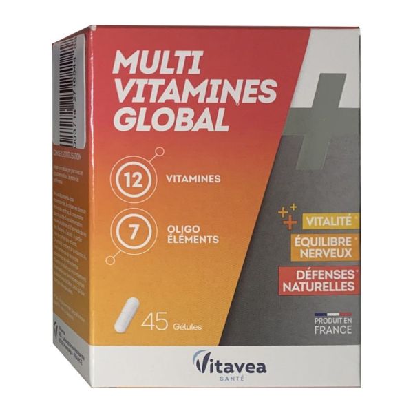 Multi vitamines global - 45 gélules