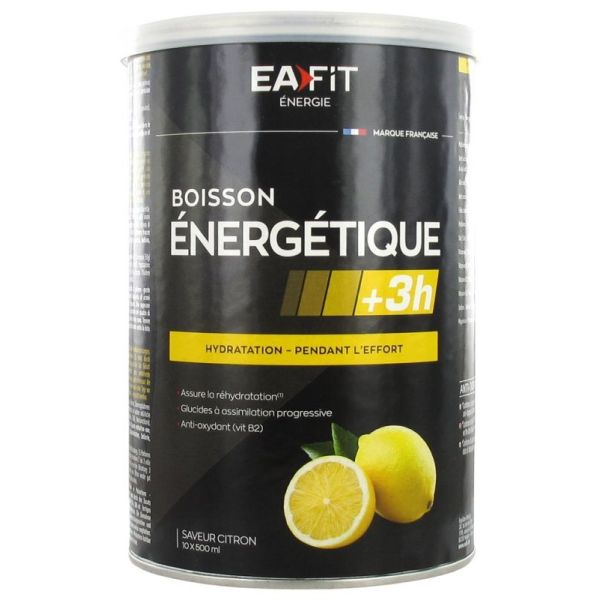Énergie Boisson Énergétique +3h Citron 500 g