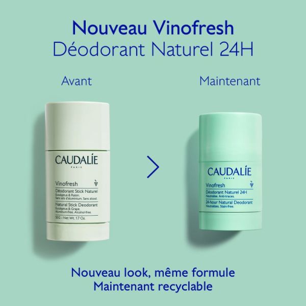 Déodorant Stick Naturel Vinofresh - 50 g