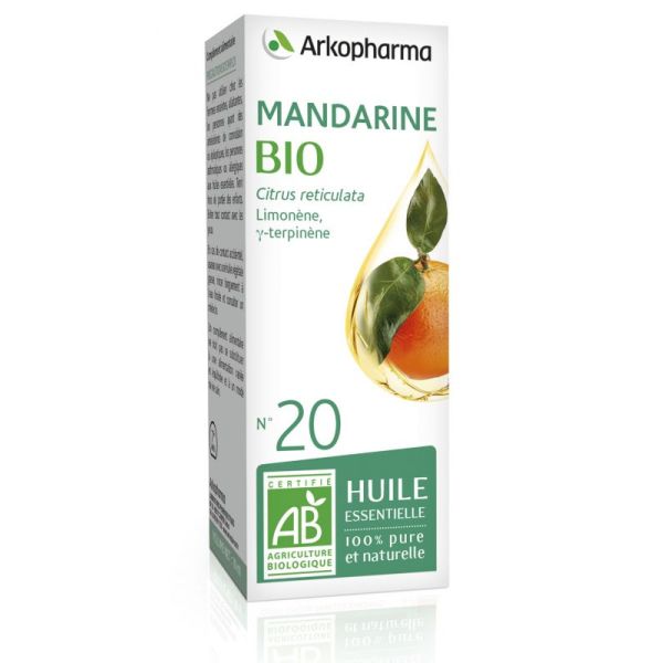 N°20 Huile essentielle de Mandarine BIO - 10 ml