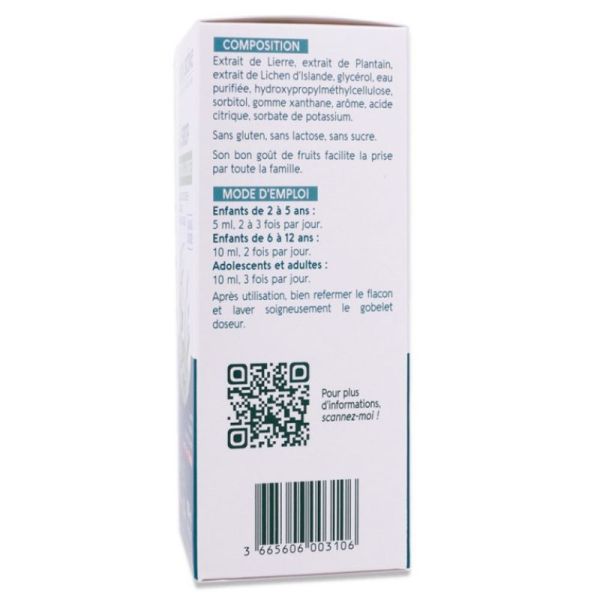 Sirop toux et gorge 120 ml