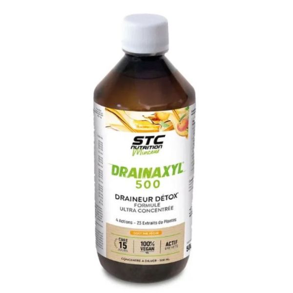 Drainaxyl 500 starter minceur 500ml Pêche