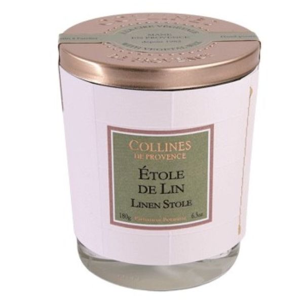 Bougie Parfumée Étole De Lin -180g