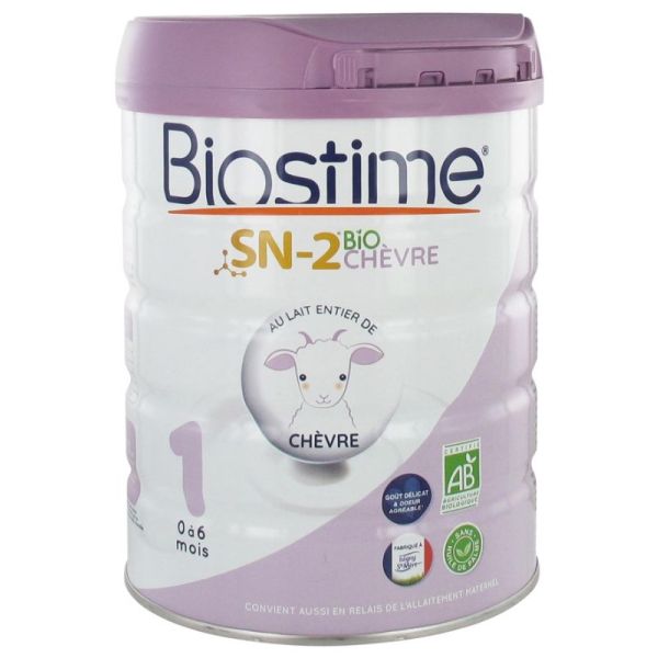 SN-2 Bio Chèvre 1er Âge de 0 à 6 Mois 800 g