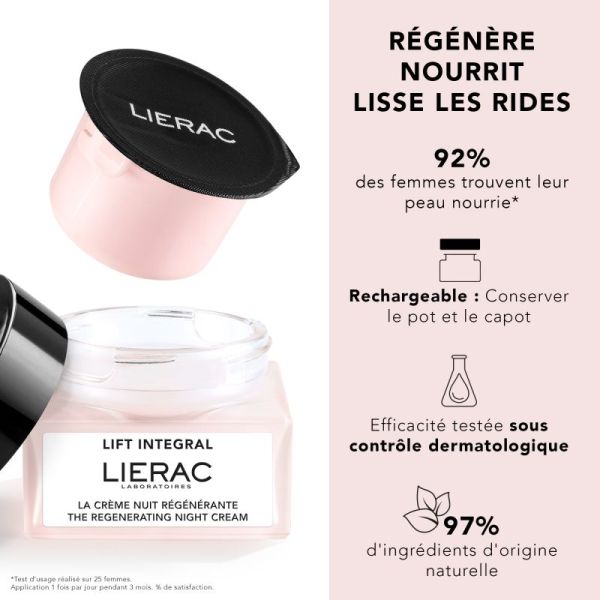 Lift Intégral la crème nuit régénérante recharge 50ml