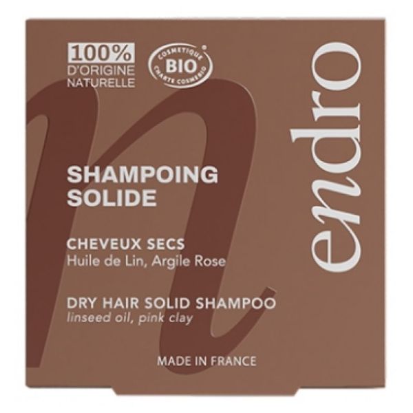 Shampoing Solide Cheveux Secs Bio 80 ml