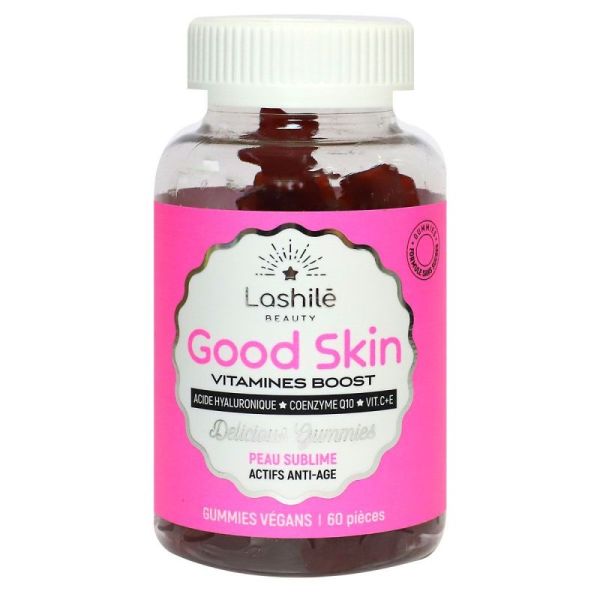 Good Skin Vitamines Boost Peau Sublime 60 Gummies (date courte : 06/25)