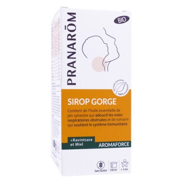 Sirop Voies respiratoires Miel & Ravintsara 150 ml