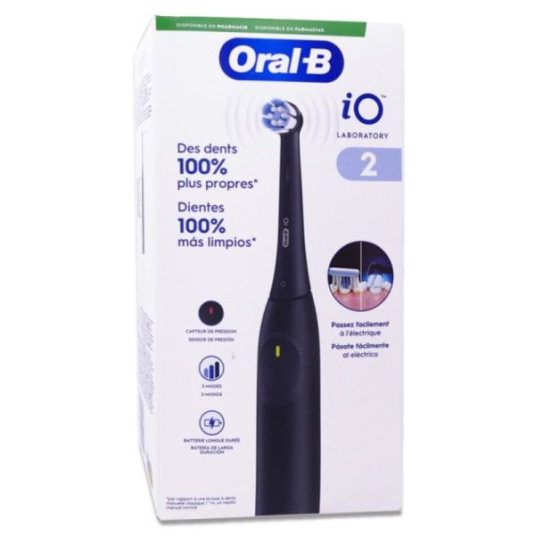 iO Laboratory 2 Brosse à dents électrique Noire
