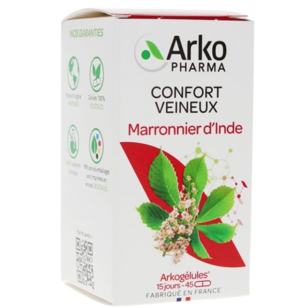 Arkogélules - Marronnier d'inde - 45 gélules
