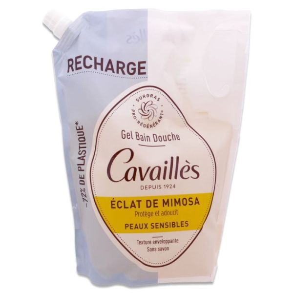 Éco-recharge Huile de douche Mimosa 1 L