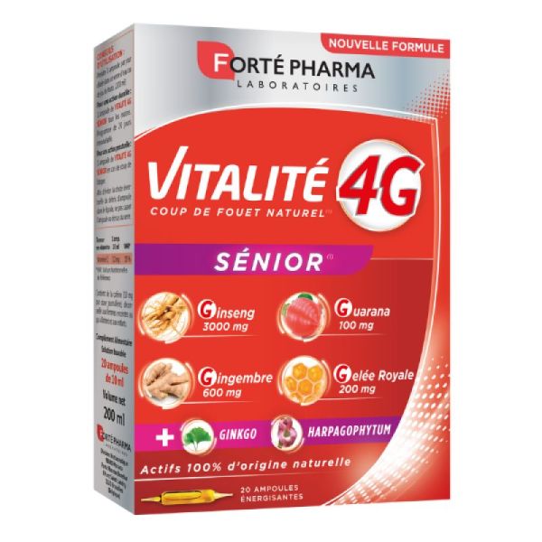 Vitalite 4G Senior 20 Ampoules