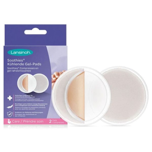 Soothies Compresses en Gel Rafraîchissantes x2