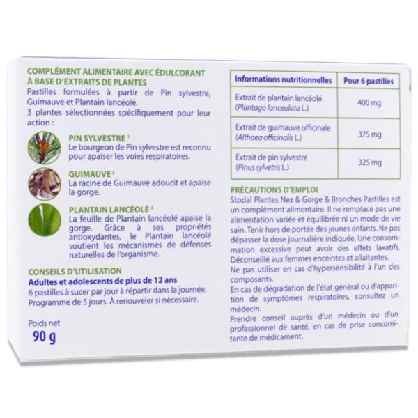 Stodal Plantes Fruits rouges - Pastilles