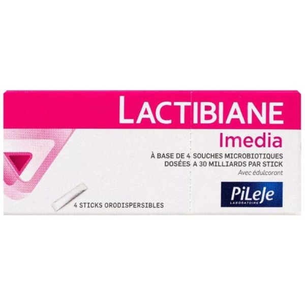 Lactibiane 4 sticks Imédia