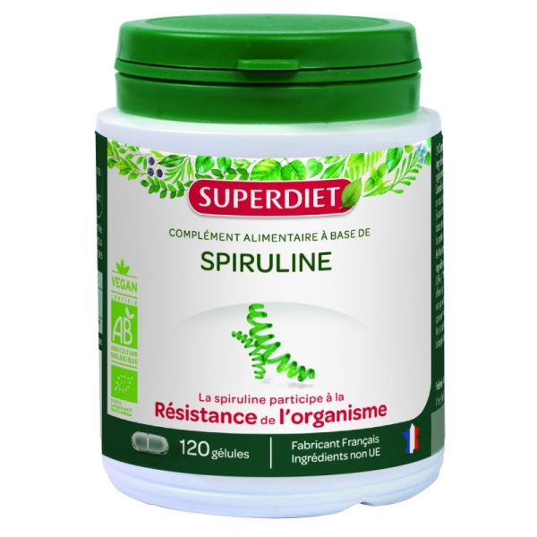 Spiruline 120 gélules