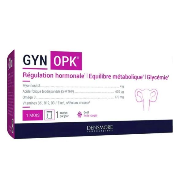GYN OPK Régulation hormonale Equilibre Métabolique Glycémie 30 Sachets