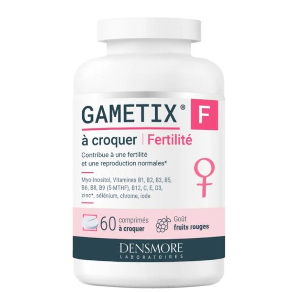 Gametix Femme Fertilité 60 Comprimés à Croquer