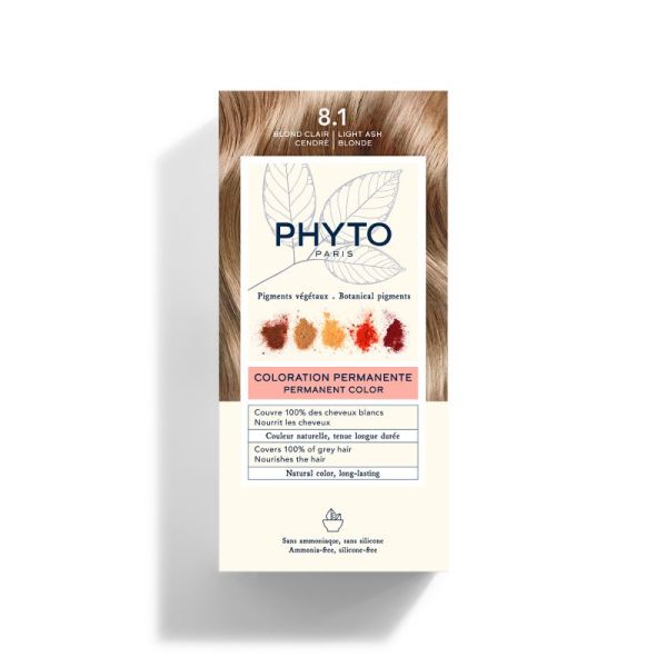 Phyto Coloration Permanen 8.1 Blon Cl Cen