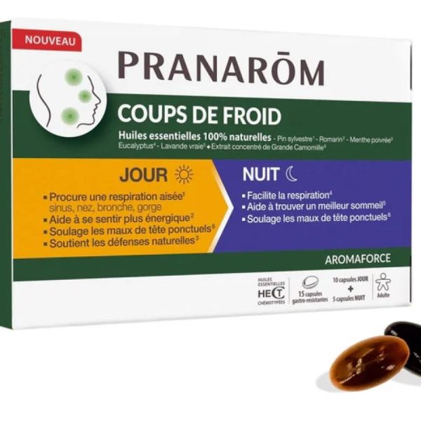 Coups de froid jour / nuit  15 Capsules