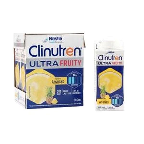 Clinutren Ultra-Fruity Ananas 4X200Ml