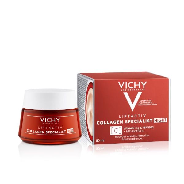 Liftactiv crème de nuit anti-rides anti-taches peptide 50ml