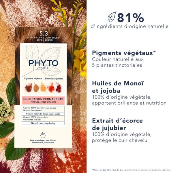 COLOR - 5,3 Châtain Clair Doré