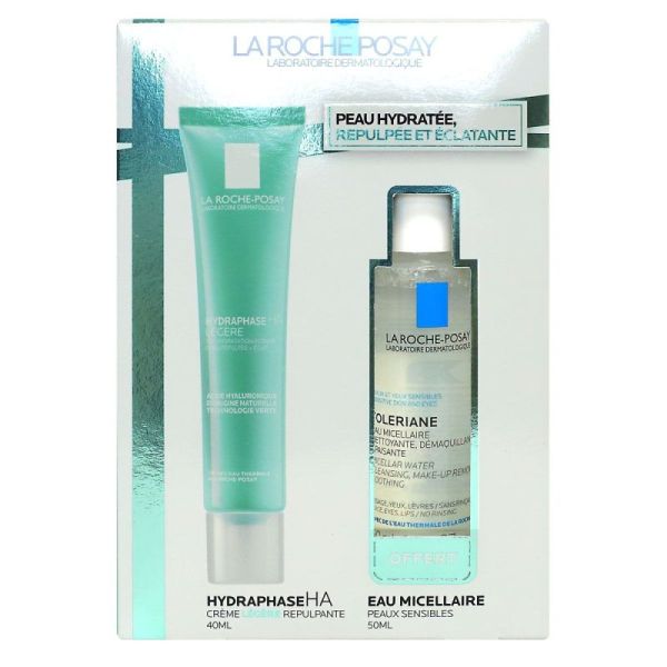 Coffret Noël 2025 Hydraphase HA Légère + Eau Micellaire Peaux Sensibles
